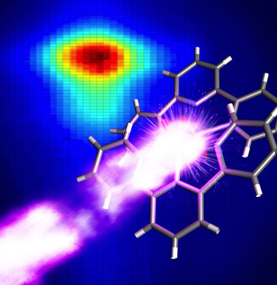  ultrabright X-ray laser pulses can reveal details of chemically important molecules