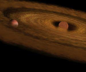 young brown dwarf star with its dusty disk