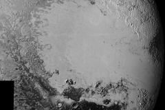 Mosaic of High-Resolution Images of Pluto