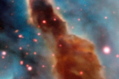 Region R18 in the Carina Nebula