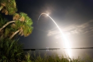 Discovery Launch Lights Up the Night
