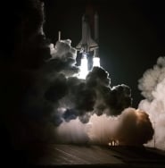 STS-8: Nighttime Launch of Space Shuttle Challenger
