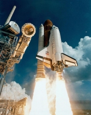 Shuttle Atlantis' Maiden Launch